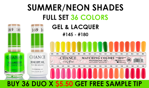 Chance Duo - It's Sumer Time #145 - #180 =  36 Colors, 1 Tip #5