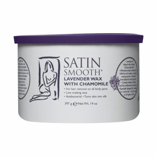 Satin Smooth Lavander Wax, 14oz