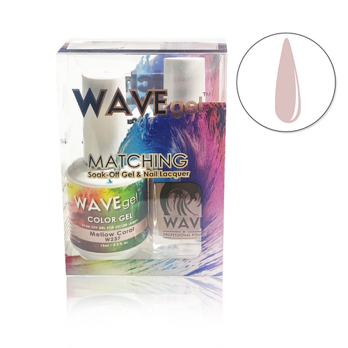 WaveGel Duo - W237 mellow Coral .5oz