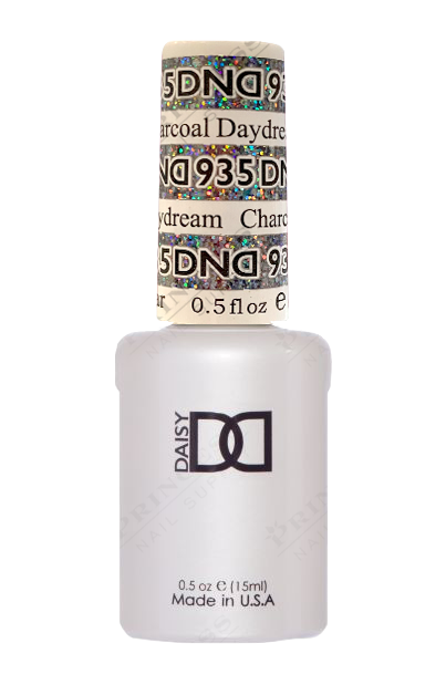 DND Super Platinum Gel #935 Charcoal Daydream