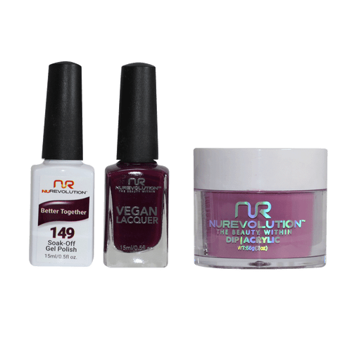 NR Trio:Gel+Lacquer+Dip|Acrylic - #MS149 Better Together