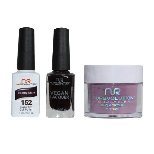 NR Trio:Gel+Lacquer+Dip|Acrylic - #MS152 Beauty Mark