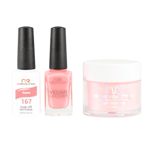 NR Trio:Gel+Lacquer+Dip|Acrylic - #MS167 Guava