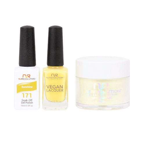NR Trio:Gel+Lacquer+Dip|Acrylic - #MS171 Sunshine