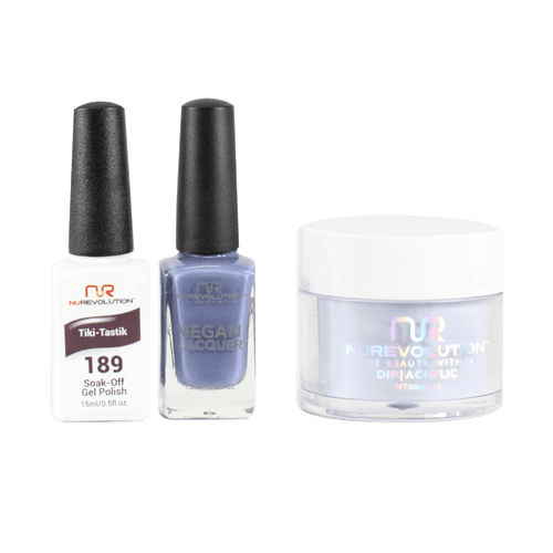 NR Trio:Gel+Lacquer+Dip|Acrylic - #MS189 Tiki-Tastic