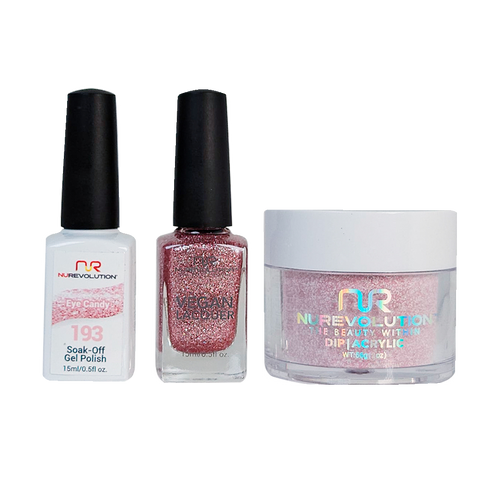 NR Trio:Gel+Lacquer+Dip|Acrylic - #MS193 Eye Candy