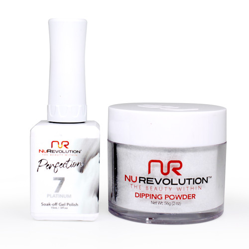 NR Perfection Set: Gel + Dip|Acrylic -#PFS007 Platinum