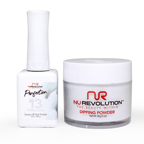 NR Perfection Set: Gel + Dip|Acrylic -#PFS013 Porcelain
