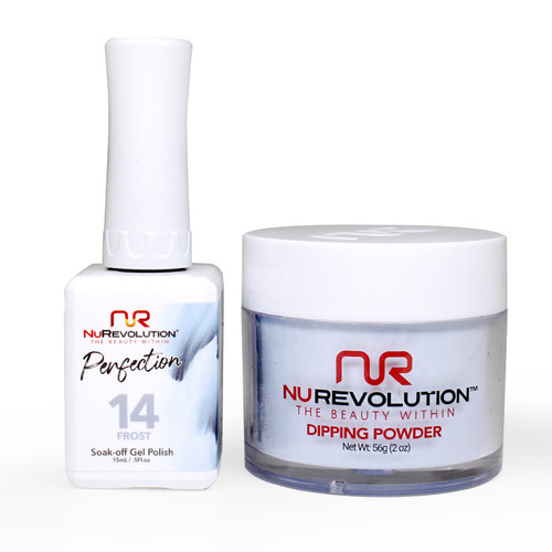 NR Perfection Set: Gel + Dip|Acrylic -#PFS014 Frost