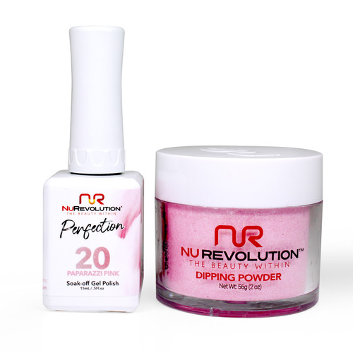 NR Perfection Set: Gel + Dip|Acrylic -#PFS020 Paparazzi Pink