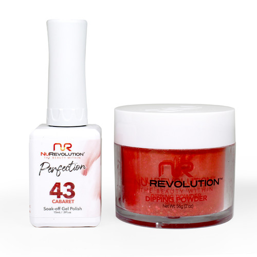 NR Perfection Set: Gel + Dip|Acrylic -#PFS043 Carbaret