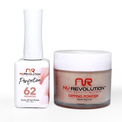 NR Perfection Set: Gel + Dip|Acrylic -#PFS062 Ganache