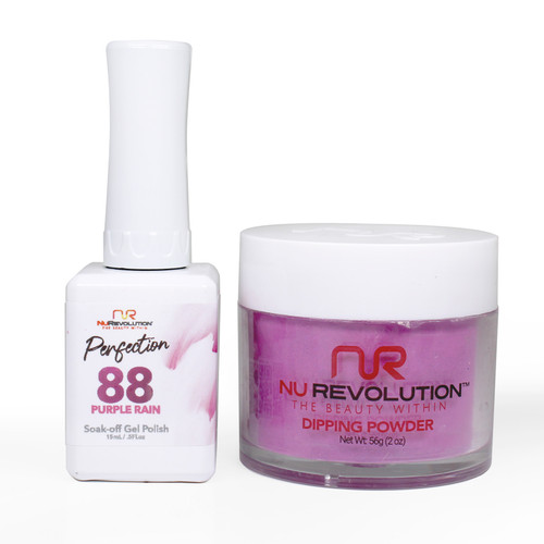 NR Perfection Set: Gel + Dip|Acrylic -#PFS088 Purple Rain