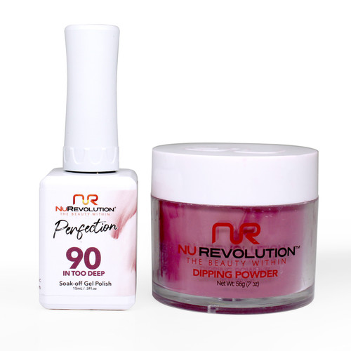 NR Perfection Set: Gel + Dip|Acrylic -#PFS090 In Too Deep