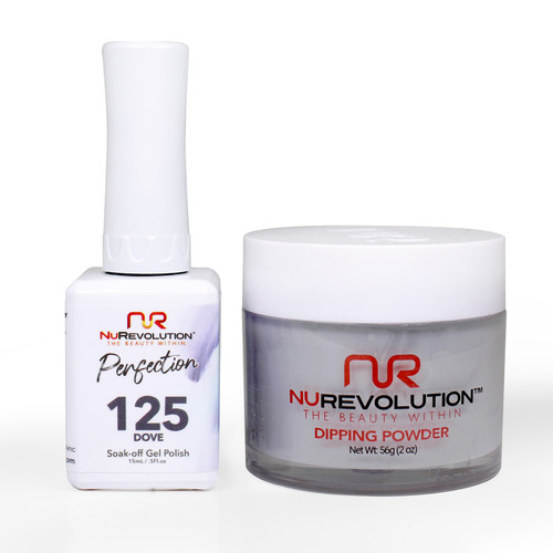 NR Perfection Set: Gel + Dip|Acrylic -#PFS125 Dove