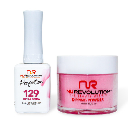 NR Perfection Set: Gel + Dip|Acrylic -#PFS129 Bora Bora