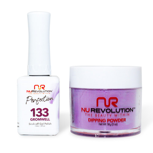 NR Perfection Set: Gel + Dip|Acrylic -#PFS133 Gromwell