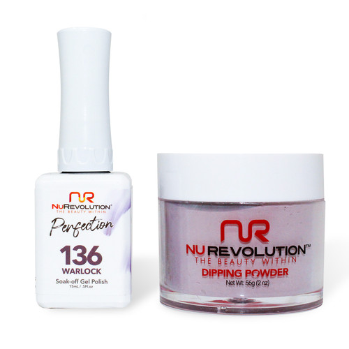 NR Perfection Set: Gel + Dip|Acrylic -#PFS136 Warlock