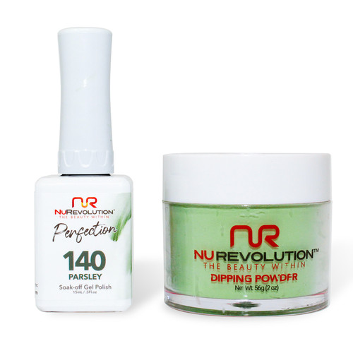NR Perfection Set: Gel + Dip|Acrylic -#PFS140 Parsley