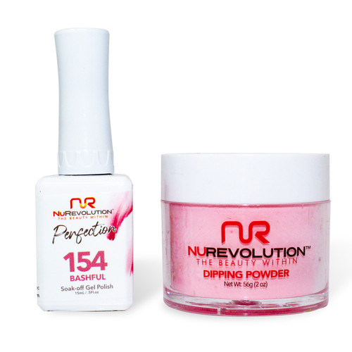 NR Perfection Set: Gel + Dip|Acrylic -#PFS154 Bashful