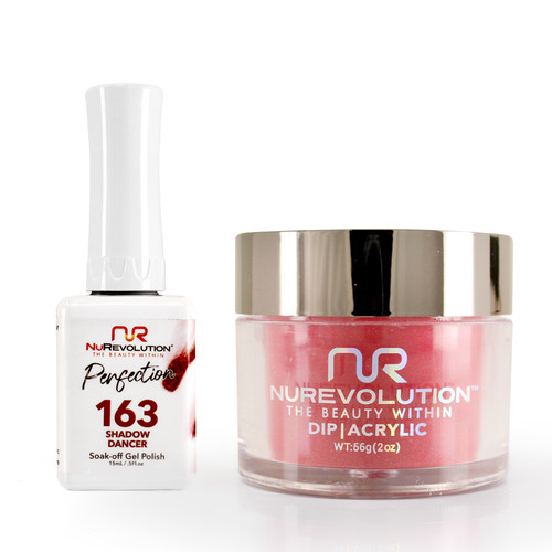 NR Perfection Set: Gel + Dip|Acrylic -#PFS163 Shadow Dancer