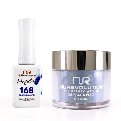 NR Perfection Set: Gel + Dip|Acrylic -#PFS168 Flashdance