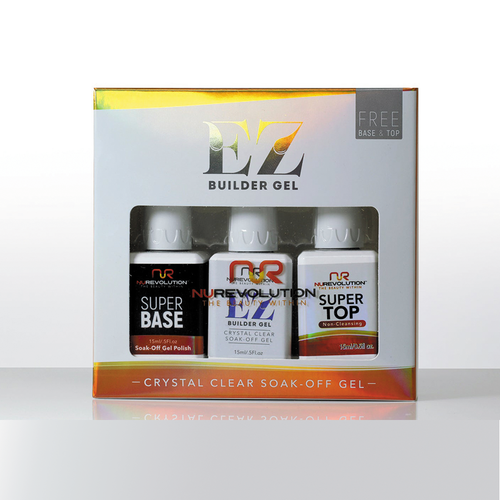 NR EZ Builder Gel Kit (Super Base, Top + Builder) .5oz