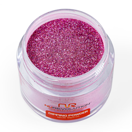 NR Glitz Glitter - #GL166 Tickled Pink