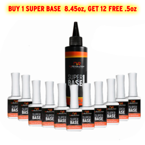 NR Buy 1 Super Base Refill 8.45oz GET 12 Free .5oz