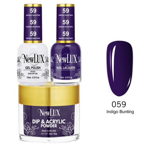 NewLux Combo - #059 Indigo Bunting