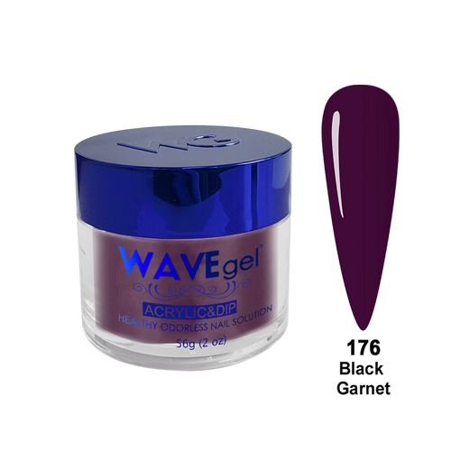 Royal Acrylic Dip #WR176 Black Garnet