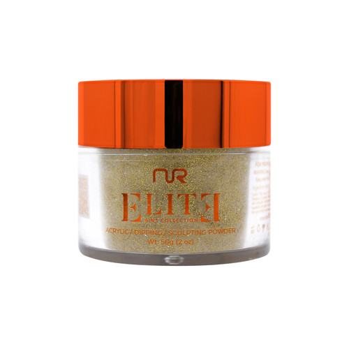 NR Elite Dip|Acrylic - #EMD118  Gold Glamour