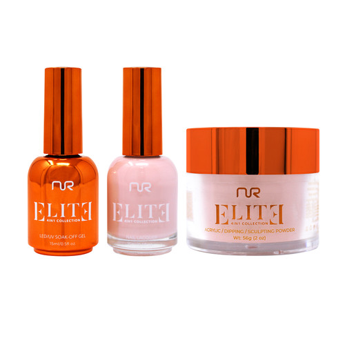 NR Elite 4in1:Gel+Lacquer+Dip|Acrylic -  #EMS09 Bare Bliss