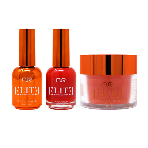 NR Elite 4in1:Gel+Lacquer+Dip|Acrylic -  #EMS19 Ruby Rendezvous