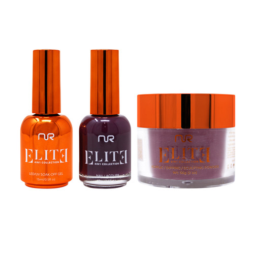 NR Elite 4in1:Gel+Lacquer+Dip|Acrylic -  #EMS49 Mulberry Pinch