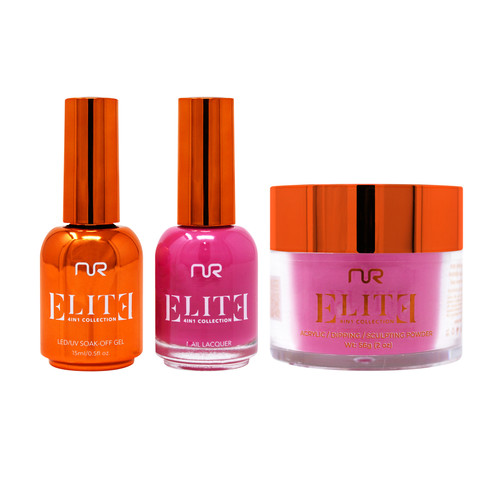 NR Elite 4in1:Gel+Lacquer+Dip|Acrylic -  #EMS52 Peach Paradise