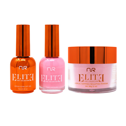 NR Elite 4in1:Gel+Lacquer+Dip|Acrylic -  #EMS71 Pink Shell