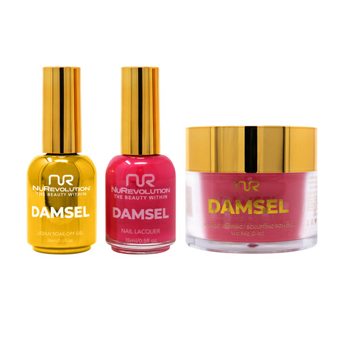 NR Noble 4in1:Gel+Lacquer+Dip|Acrylic -  #NMS 29 Red Romance
