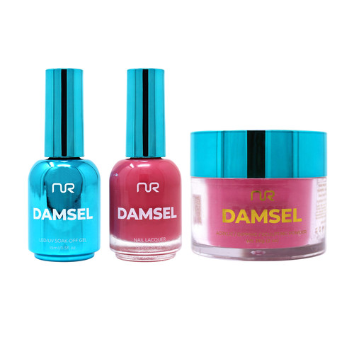 NR Lavish 4in1:Gel+Lacquer+Dip|Acrylic -  #LMS 50 Pop Strawberry