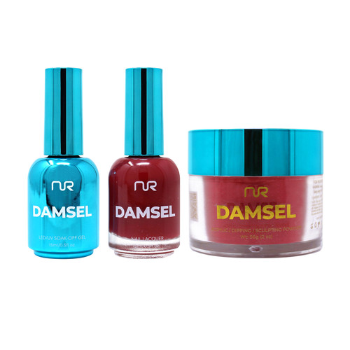 NR Lavish 4in1:Gel+Lacquer+Dip|Acrylic -  #LMS 61 Raspberry Marmalade