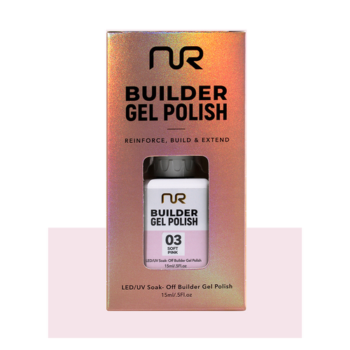 NR Builder Gel .5oz - #03 Soft Pink