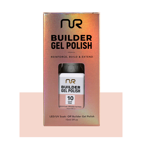 NR Builder Gel .5oz - #10 Coral Pink