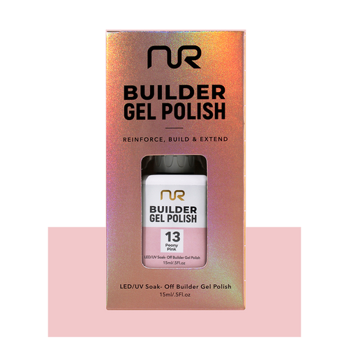 NR Builder Gel .5oz - #13 Peony Pink