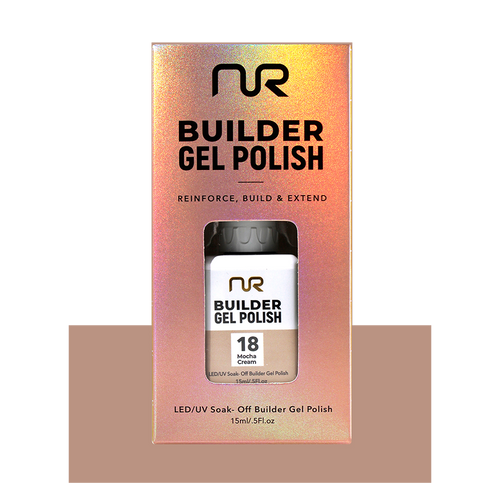 NR Builder Gel .5oz - #18 Mocha Cream