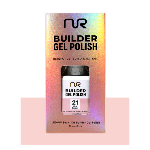 NR Builder Gel .5oz - #21 Pink Garden