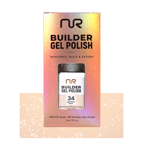 NR Builder Gel .5oz - #34 Sparkling Sand