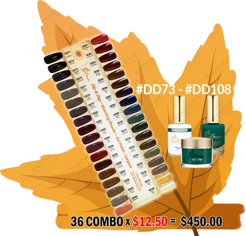 iGel COMBO #DD73 - #DD108 (Out of Stock #73,81) = 34 Colors x $10.5 Free 1 Tip  