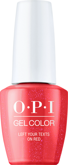 OPI GelColor .5oz #GC S010 Left Your Texts on Red
