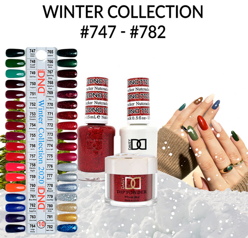 DND COMBO (Gel+LQ+Dap|Dip) Tip10: #747-#782 = 36 colors x $9.95 + 1Tip
