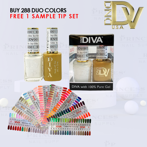DND Diva Duo #001-#290 = 280 colors x $5.50 + 1 Tip